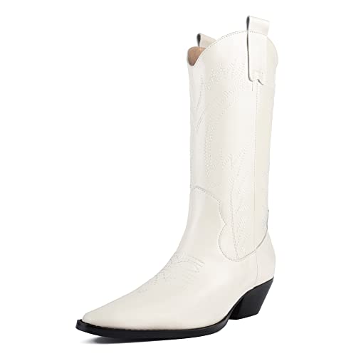 L37 HANDMADE SHOES Damen Crush On U Western Boot, White, 37 EU von L37 HANDMADE SHOES