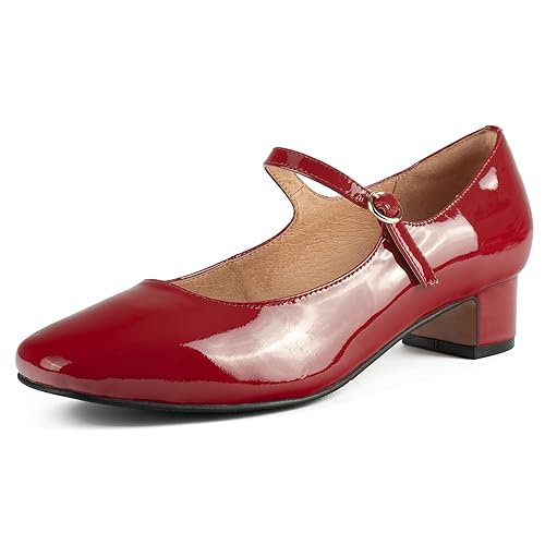 L37 - Damen Pumps Fall IN Love, Damenpumps, High Heels, Lackleder, Handgefertigte Schuhe, Einzigartiger Stil - Rot von L37 HANDMADE SHOES