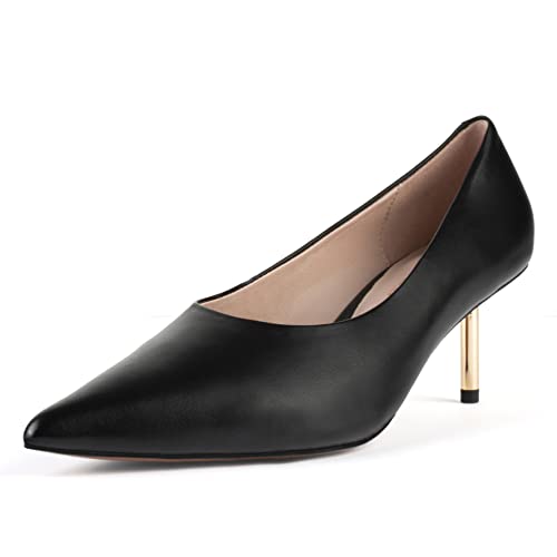 L37 HANDMADE SHOES Damen Deja Vu Pump, Black, 37 EU von L37 HANDMADE SHOES