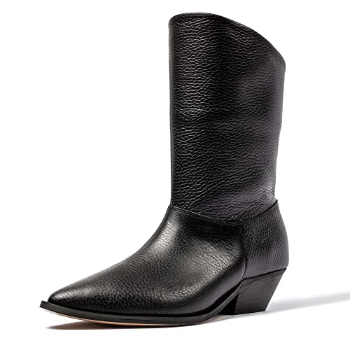 L37 HANDMADE SHOES Damen Don't Ask ME WHY Western Boot, Black, 39 EU von L37 HANDMADE SHOES