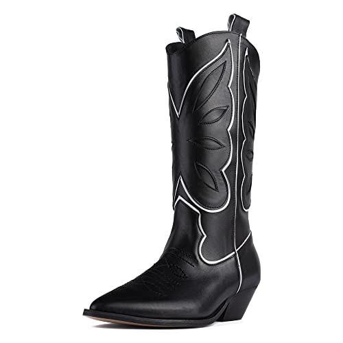 L37 HANDMADE SHOES Damen Don't Stop Me Now Western Boot, Black, 40 EU von L37 HANDMADE SHOES