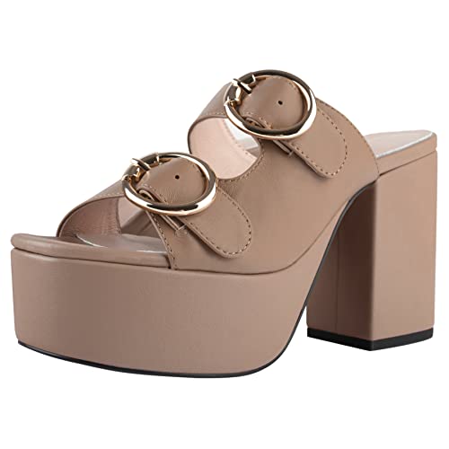 L37 HANDMADE SHOES Damen Dreamcatcher Heeled Sandal, Nude, 40 EU von L37 HANDMADE SHOES