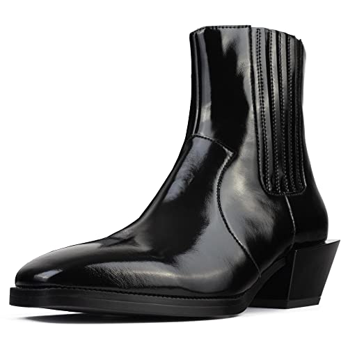 L37 HANDMADE SHOES Damen Dressed IN Black Fashion Boot, 37 EU von L37 HANDMADE SHOES