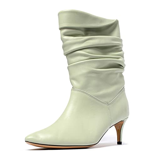 L37 HANDMADE SHOES Damen Electricity Fashion Boot, Green, 35 EU von L37 HANDMADE SHOES