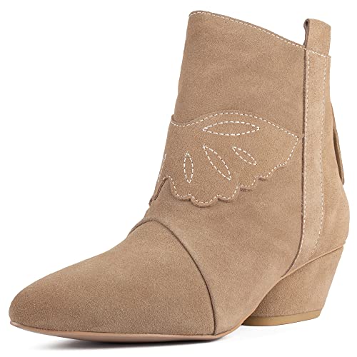 L37 HANDMADE SHOES Damen Stiefeletten I Naturleder I Handgefertigte Schuhe I Bequem und Elegant I Feel My Needs I Ankle Boot, tan, 35 EU von L37 HANDMADE SHOES