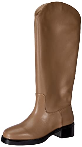 L37 HANDMADE SHOES Damen Game of The Heart Knee High Boot, Taupe, 36 EU von L37 HANDMADE SHOES