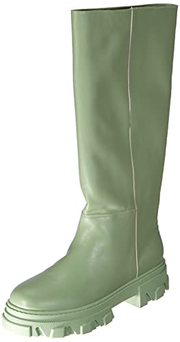 L37 HANDMADE SHOES Damen Hands UP Knee High Boot, Green, 36 EU von L37 HANDMADE SHOES