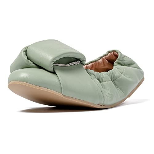 L37 HANDMADE SHOES Damen In The Summertime Ballet Flat, Grün, 38 EU von L37 HANDMADE SHOES