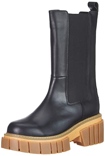 L37 HANDMADE SHOES Damen JUST Can't GET Enough Mid Calf Boot, Black, 38 EU von L37 HANDMADE SHOES