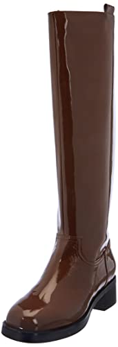 L37 HANDMADE SHOES Damen Last Chance Train Knee High Boot, Brown, 36 EU von L37 HANDMADE SHOES