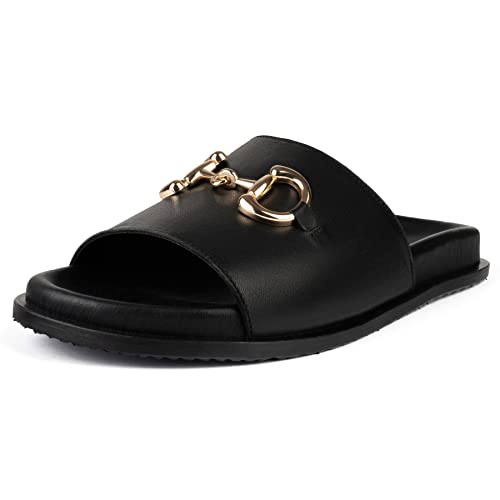 L37 HANDMADE SHOES Damen Last Day of Summer Slide Sandal, Black, 39 EU L37 HANDMADE SHOES Damen Last Day of Summer Slide Sandal, Black, 39 EU von L37 HANDMADE SHOES