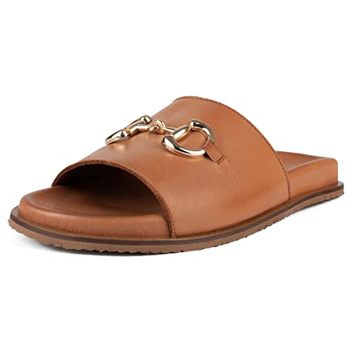 L37 HANDMADE SHOES Damen Last Day of Summer Slide Sandal, Brown, 39 EU von L37 HANDMADE SHOES