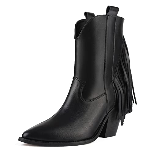 L37 HANDMADE SHOES Damen Let Me Be Free Ankle Boot, Black, 37 EU von L37 HANDMADE SHOES