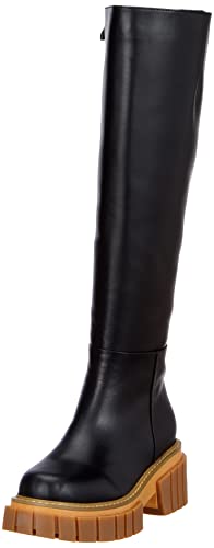 L37 HANDMADE SHOES Damen London Girl New Knee High Boot, Black, 35 EU von L37 HANDMADE SHOES