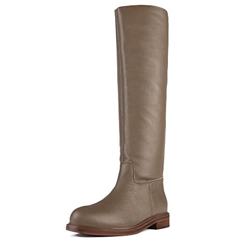 L37 HANDMADE SHOES Damen Stiefeletten I Glattleder I Lederfutter I Handgefertigte Schuhe I Bequem und Elegant I Mr Jones Maxi I Knee High Boot, Braun, 36 EU L37 HANDMADE SHOES Damen Stiefeletten I Glattleder I Lederfutter I Handgefertigte Schuhe I Bequem und Elegant I Mr Jones Maxi I Knee High Boot, Braun, 36 EU von L37 HANDMADE SHOES