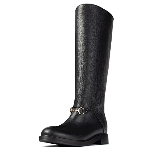 L37 HANDMADE SHOES Damen Miss Adventure Knee High Boot, Black, 37 EU von L37 HANDMADE SHOES