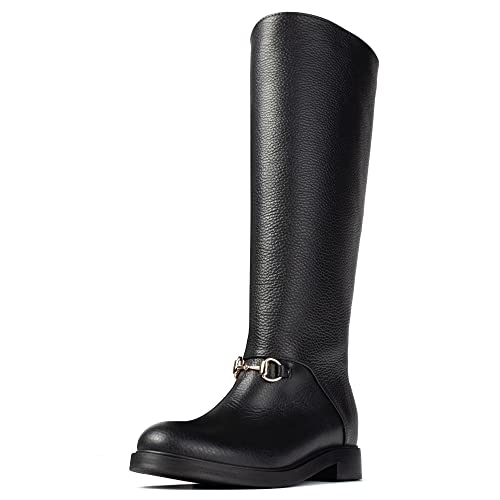 L37 HANDMADE SHOES Damen Miss Adventure Knee High Boot, Black, 39 EU von L37 HANDMADE SHOES