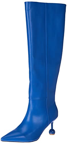 L37 HANDMADE SHOES Damen Move to The City Knee High Boot, Blue, 36 EU von L37 HANDMADE SHOES