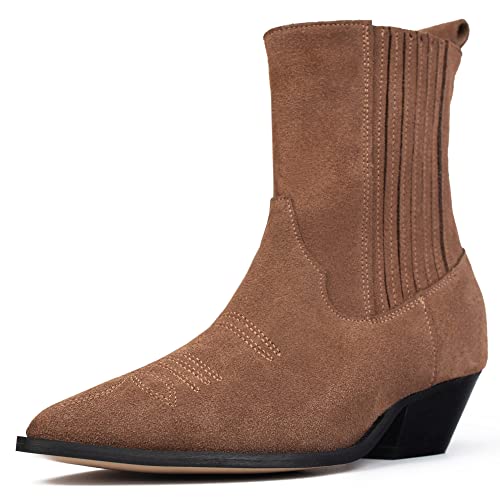 L37 HANDMADE SHOES Damen Never Been Alone Fashion Boot, Brown, 36 EU von L37 HANDMADE SHOES