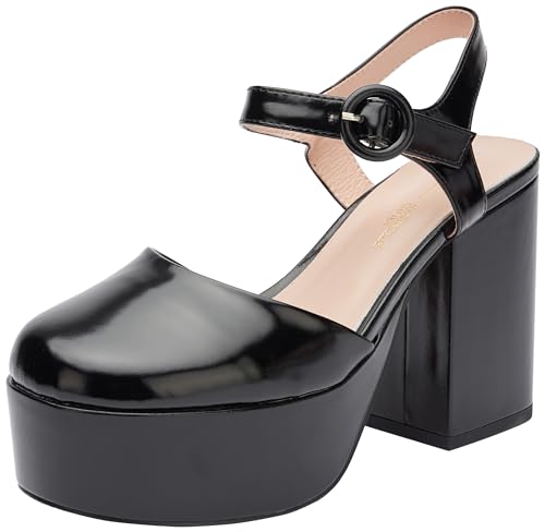 L37 HANDMADE SHOES Damen Never Ending Story Pump, Black, 39 EU von L37 HANDMADE SHOES