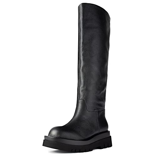 L37 HANDMADE SHOES Damen Never Enough Knee High Boot, Black, 35 EU von L37 HANDMADE SHOES