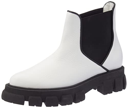 L37 HANDMADE SHOES Damen ONE of The Few Fashion Boot, White, 40 EU L37 HANDMADE SHOES Damen ONE of The Few Fashion Boot, White, 40 EU von L37 HANDMADE SHOES