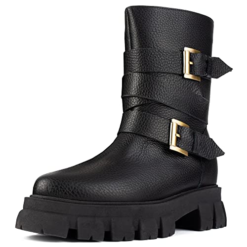 L37 HANDMADE SHOES Damen Partners IN Crime Fashion Boot, Black, 37 EU von L37 HANDMADE SHOES