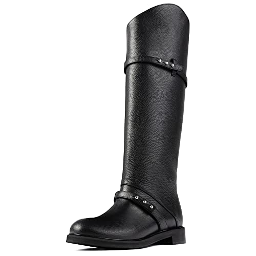 L37 HANDMADE SHOES Damen Run Away Together Knee High Boot, Black, 40 EU von L37 HANDMADE SHOES