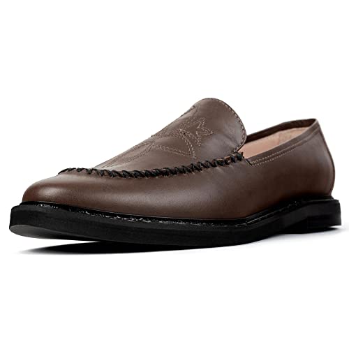 L37 HANDMADE SHOES Damen STILL Waiting Loafer Flat, Brown, 41 EU L37 HANDMADE SHOES Damen STILL Waiting Loafer Flat, Brown, 41 EU von L37 HANDMADE SHOES