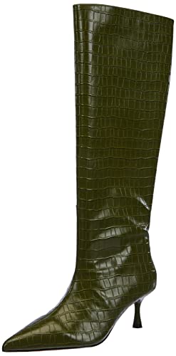 L37 HANDMADE SHOES Damen Somebody Told ME Knee High Boot, Green, 39 EU von L37 HANDMADE SHOES
