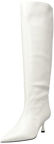 L37 HANDMADE SHOES Damen Somebody Told ME Knee High Boot, White, 35 EU von L37 HANDMADE SHOES