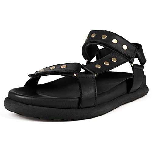 L37 HANDMADE SHOES Damen Starry Night Flat Sandal, Black, 36 EU von L37 HANDMADE SHOES