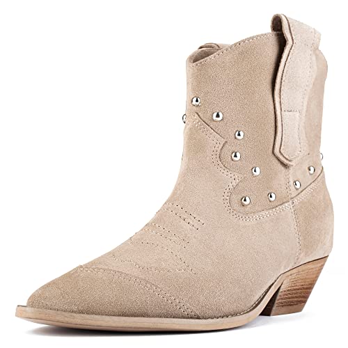 L37 HANDMADE SHOES Damen Texas Ankle Boot, tan, 40 EU von L37 HANDMADE SHOES