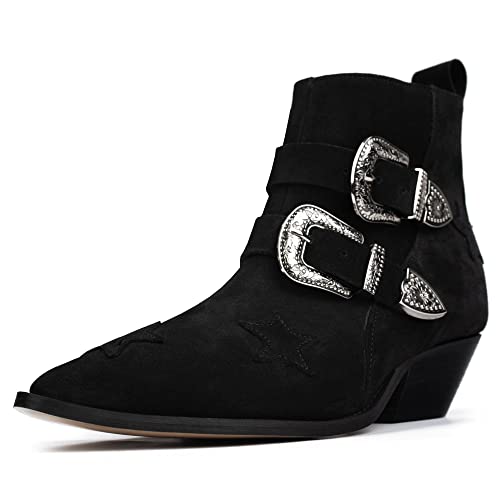 L37 HANDMADE SHOES Damen The Hero's Return Fashion Boot, Black, 37 EU von L37 HANDMADE SHOES