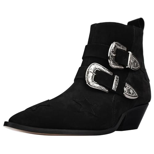 L37 HANDMADE SHOES Damen The Hero's Return Fashion Boot, Black, 41 EU L37 HANDMADE SHOES Damen The Hero's Return Fashion Boot, Black, 41 EU von L37 HANDMADE SHOES