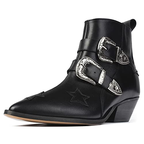L37 HANDMADE SHOES Damen The Hero's Return Fashion Boot, Black, 41 EU L37 HANDMADE SHOES Damen The Hero's Return Fashion Boot, Black, 41 EU von L37 HANDMADE SHOES