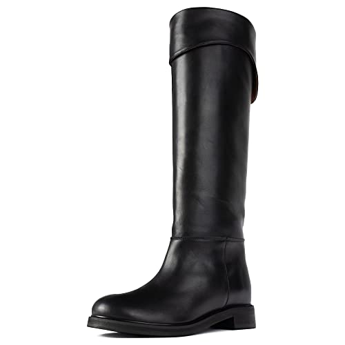 L37 HANDMADE SHOES Damen Try Again Knee High Boot, Black, 39 EU von L37 HANDMADE SHOES