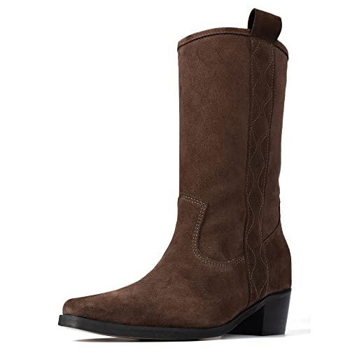 L37 HANDMADE SHOES Damen What Shall WE DO Now Western Boot, Brown, 36 EU von L37 HANDMADE SHOES