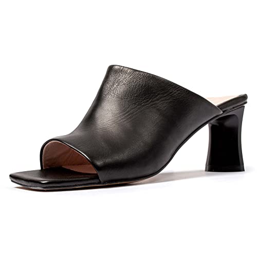 L37 HANDMADE SHOES Damen You Want This Heeled Sandal, Schwarz, 40 EU von L37 HANDMADE SHOES