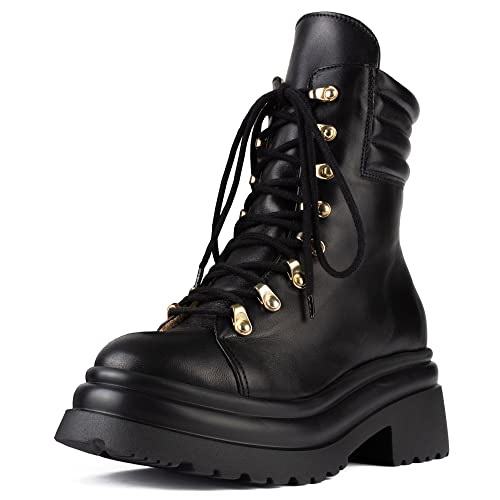 L37 HANDMADE SHOES Damen to BE NO. 1 Fashion Boot, Black, 40 EU von L37 HANDMADE SHOES