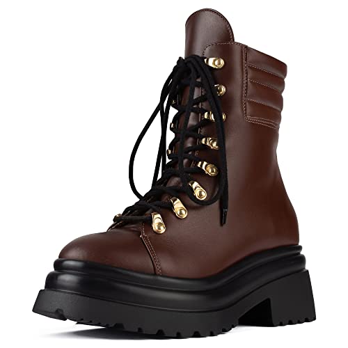 L37 HANDMADE SHOES Damen to BE NO. 1 Fashion Boot, Brown, 37 EU von L37 HANDMADE SHOES