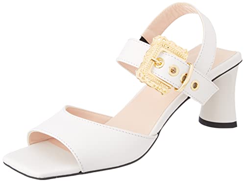 L37 HANDMADE SHOES Heeled Sandals SELFISH GAMES, White, 36 von L37 HANDMADE SHOES