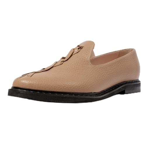 L37 HANDMADE SHOES Loafers Flat ICE COFFEE, Tan, 41 von L37 HANDMADE SHOES