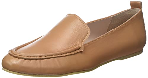 L37 HANDMADE SHOES Loafers Flat NO ESCAPE, Tan, 39 von L37 HANDMADE SHOES