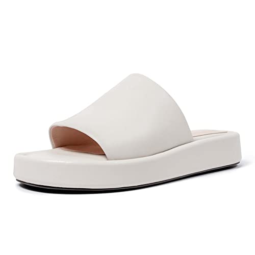 L37 HANDMADE SHOES Sandals AROUND MY HEART, White, 36 von L37 HANDMADE SHOES