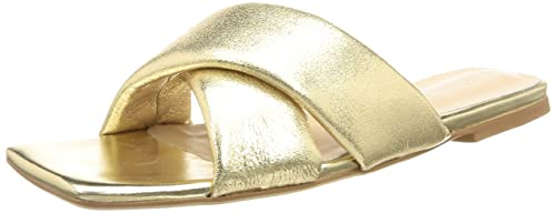 L37 HANDMADE SHOES Sandals COSTA BRAVA, Gold, 35 von L37 HANDMADE SHOES