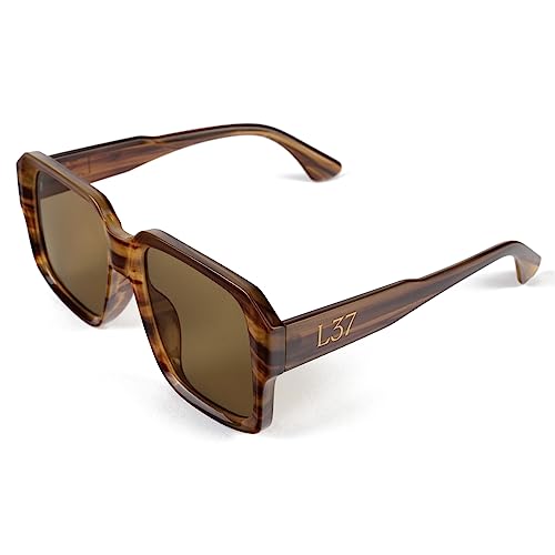 L37 - Sonnenbrille für Damen | Sonnenbrillen mit UV400 Schutz | Einzigartiger Designer-Stil | SUNGLASSES NO. 3369 von L37 HANDMADE SHOES