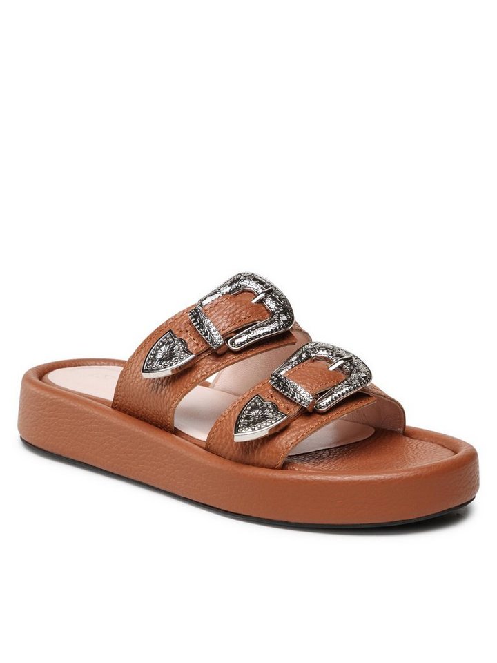 L37 Pantoletten It's You D17 Braun Pantolette von L37