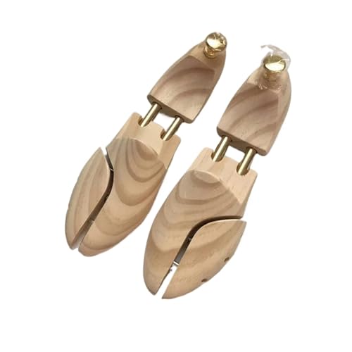 L6NqIAG Twin Tube Massivholz Feder Kiefernholz verstellbar Schuhformer Herren Schuhspanner Schuhspanner(EU 43 44) von L6NqIAG