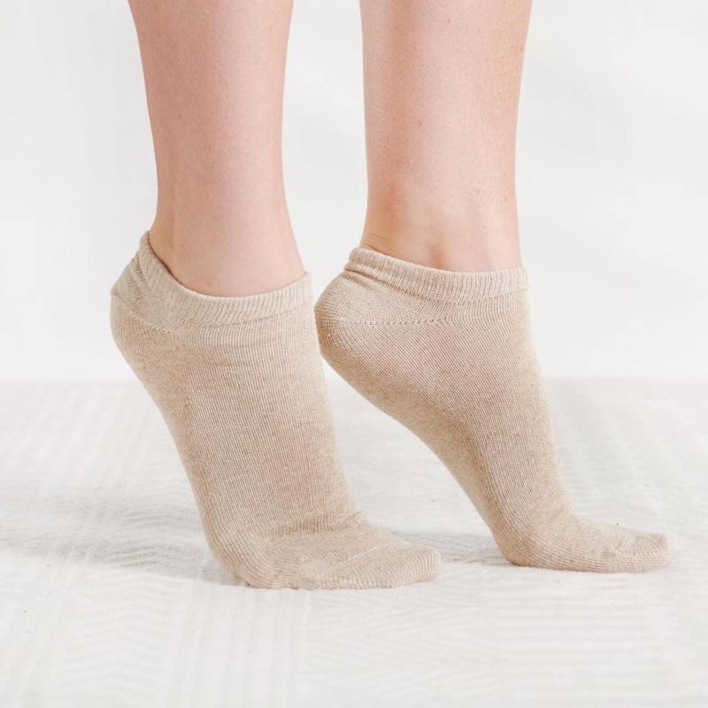 Bio Leinen Socken, Brennessel Mischung, Weiche Socken | 2 Paar von L8Q8